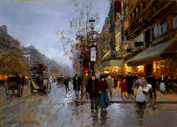愛德華 科爾特斯 Les Grands Boulevards, Theatre des Varietes 愛德華 科爾特斯 Les Grands Boulevards, Theatre des Varietes
